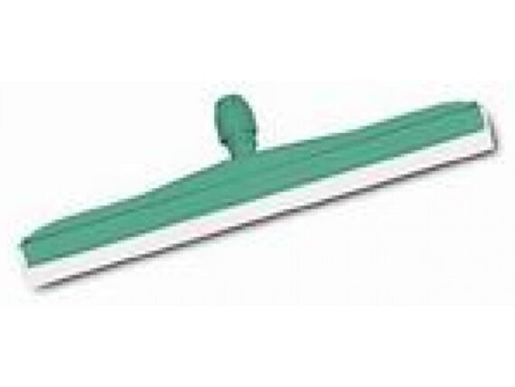 PLASTIC FLOOR SQUEEGEE 45 CM GREEN WWHITE RUBBER, 00009012DF, FILMOP ITALY