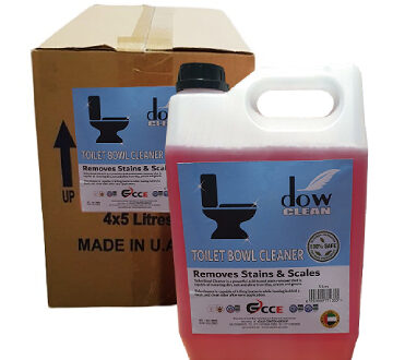 DOW CLEAN ACTIVE BOWL CLEANER, 4 X 5L