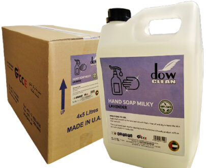 DOW CLEAN HAND SOAP LIQUID(MILKY), 4X5 LTRS