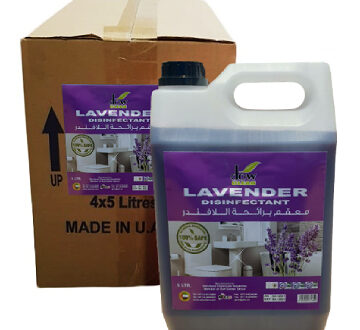 DOW CLEAN LAVENDER DISINFECTANT CLEANER, 4X5 LTRS