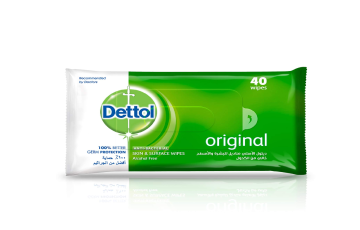 DETTOL WIPES 40S