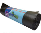 HDPE VIRGIN BIO DEGRADABLE GARBAGE BAGS ROLL 80CMX110CM, 45GAL, 20BAGS/ROLL, 1X1ROLL