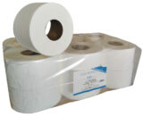 T. Tork Tissue Rolls,1 x 12 Rolls, 150MTRS, 17GSM, 2PLY, PLAIN, 10CMX20CM, VIP Klenex