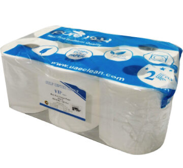 VIP MAXI ROLL TISSUE, PLAIN, 1X6ROLL/CTN, 300MTRS, 2PLY, 20X20CM, 17GSM