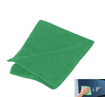 MICROFIBER CLOTH, LIGHT GREEN, 40x40cm, 300 gsm