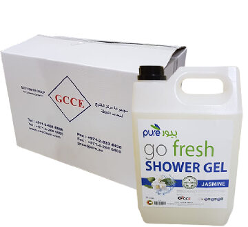 PURE GO FRESH SHOWER GEL, 4x5L, JASMINE