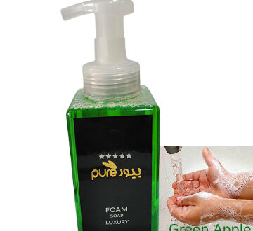 PURE LUXURY HAND SOAP FOAM, 500ML, GREEN APPLE