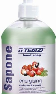 Sapone Energising 0.5LTR, Liquid soap for hands and body with guarana aroma