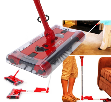 ELECTRIC CORDLESS SWIVEL SWEEPER