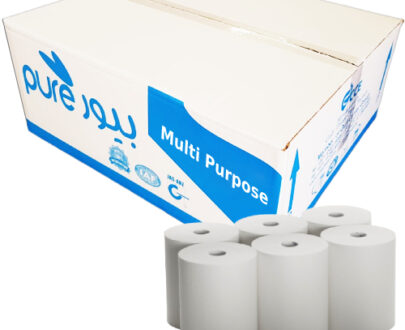 HAND TOWEL ROLL, AUTOCUT, 120M, 1X6ROLLS/CTN, 1PLY, 20CMX120MTRS