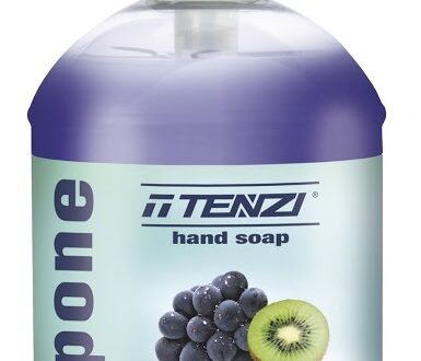 Sapone Black Grape & Kiwi 0.5LTR, Liquid soap for hands and body with black grape and kiwi aroma